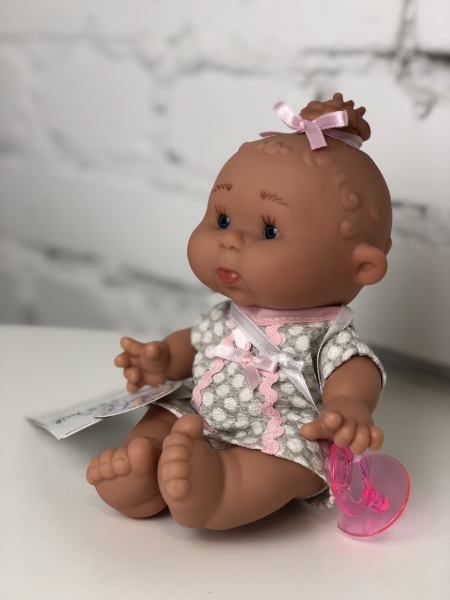 картинка испанские Пупс-мини Pepotin (Тыквочка), 21 см (вид 1), арт. 974-1 интернет-магазин TuKiTu.ru